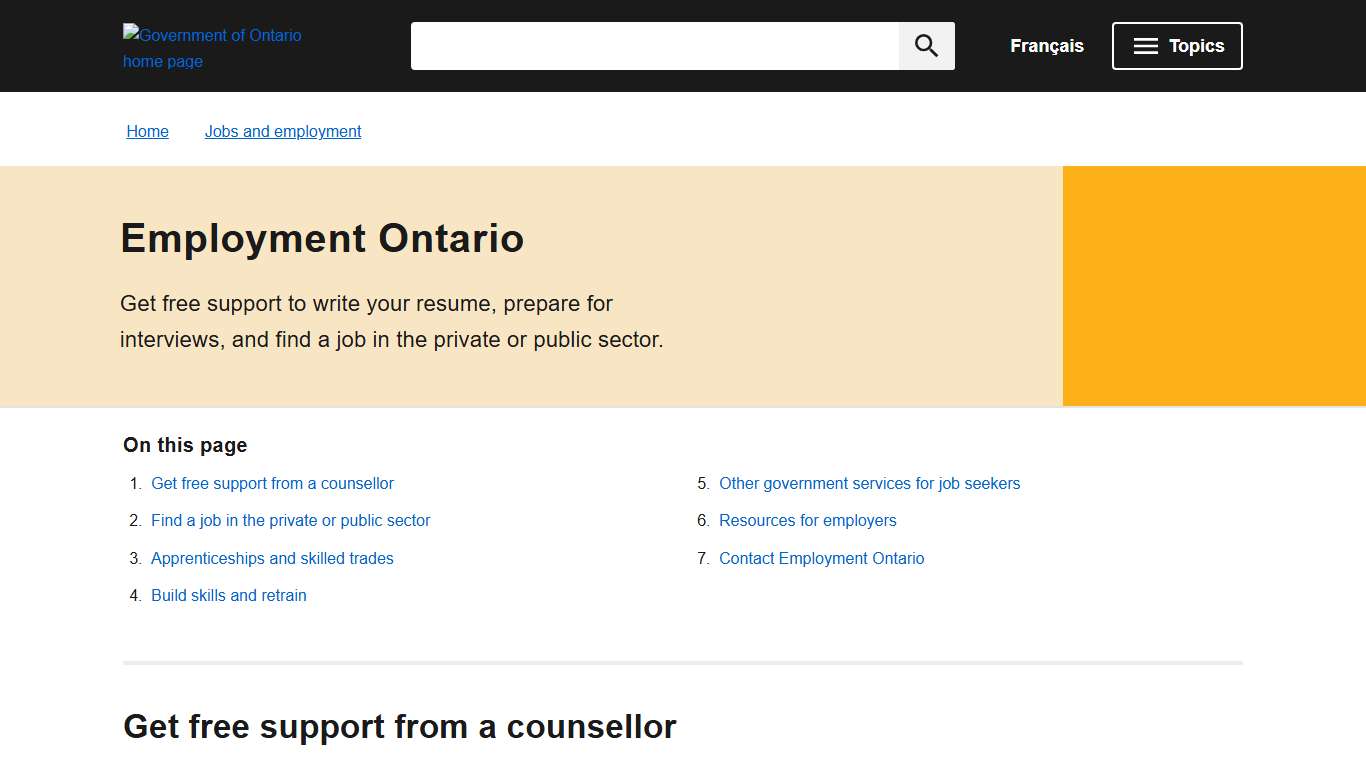 Employment Ontario ontario.ca